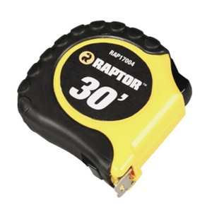 RAP17004 Ruler / Tape Measure - Yellow / Black RAP17004 Ruler / Tape Measure - Yellow / Black